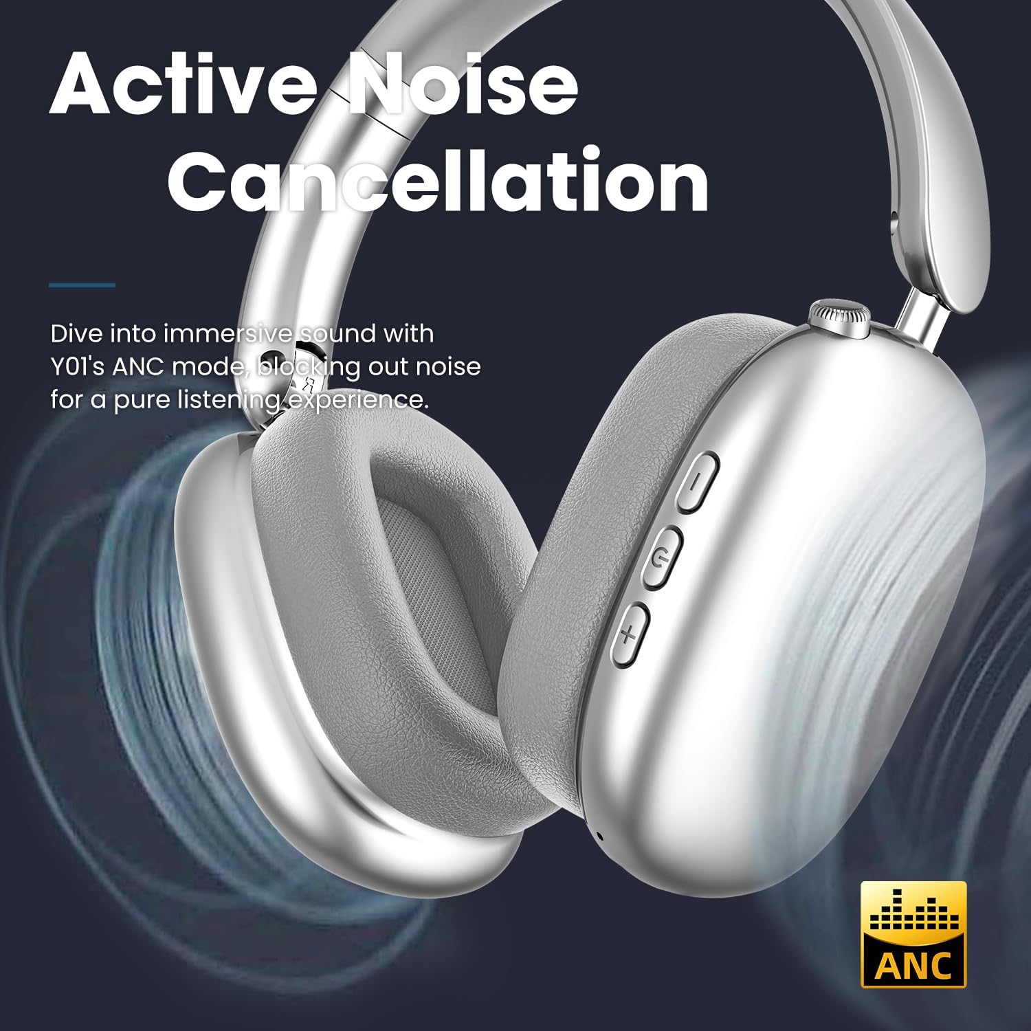 EchoWave™ P9 Wireless Headphones