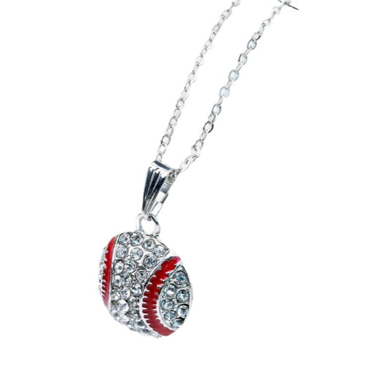 Creative Baseball Design Earrings - Unique Sports Jewelry UAE